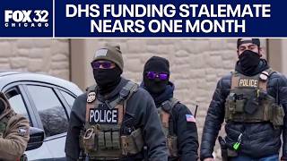 DHS funding stalemate nears one month as terror concerns rise and TSA agents work without pay