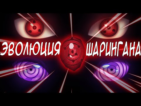 ВСЕ СТАДИИ РАЗВИТИЯ | ЭВОЛЮЦИЯ ШАРИНГАНА В АНИМЕ НАРУТО | EVOLUTION SHARINGAN