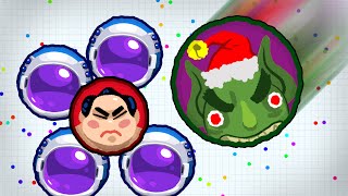 ƬψƬ ☢ SPLITRUNNING // DOMINATING THE WHOLE AGARIO SERVER (Agar.io)