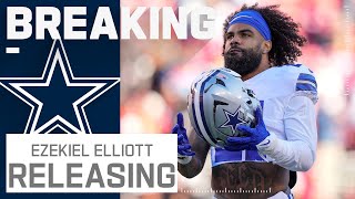 Breaking News Cowboys Releasing Rb Ezekiel Elliott