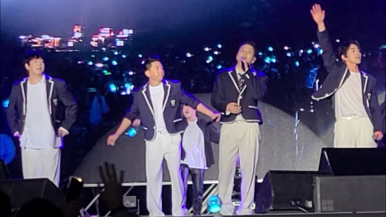 231209 태사자 - 회심가, Blue Birthday, 애심, Time, 도 @ 뉴엑스 뮤직 페스티벌