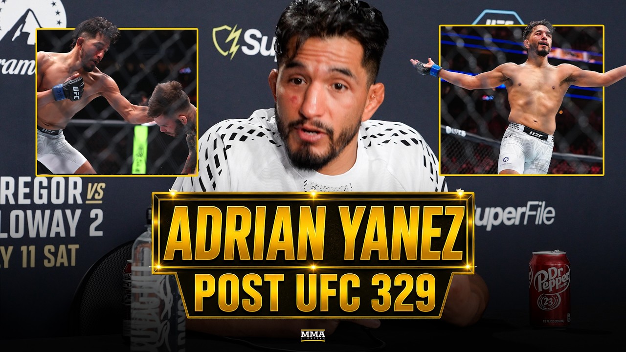Adrian Yanez REACTS To Cody Garbrandt KNOCKOUT At UFC 329, Garbrandt Teasing Retirement