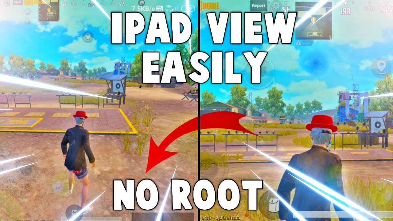 This app does not support split screen fix || How to get ipad view in pubg mobile || No root