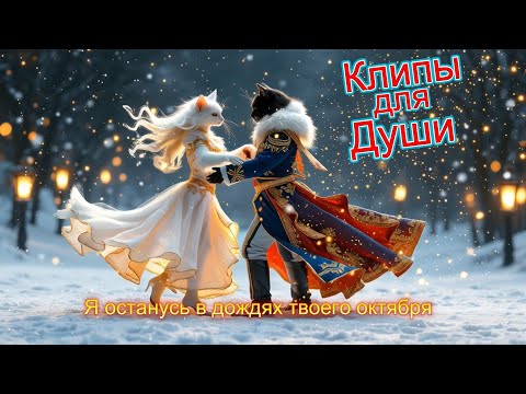 Я ОСТАНУСЬ В ДОЖДЯХ ТВОЕГО ОКТЯБРЯ - Клипы для Души ТОП - 10 Music Videos #песнидлядуши #music
