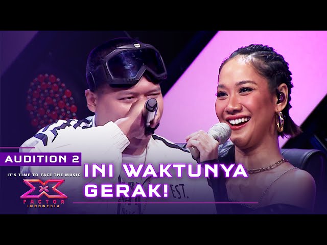 Freestyle RAP Ala Hendra Bisa Menghidupkan Suasana - X Factor Indonesia 2021 class=