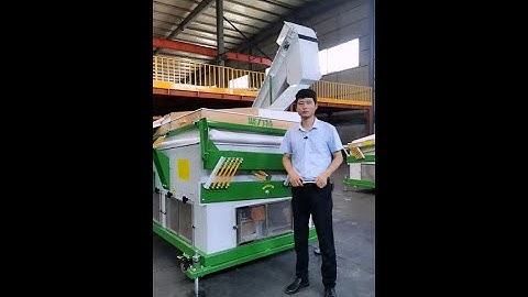 Peanut Green mung bean Barley Gravity separator De-stoner Magnetic clods separator cleaning machine