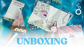 UNBOXING Tonic Craft Kit 104: Sail Away! ⛵⚓ Full Reveal & Design Team Gallery | Tonic Studios