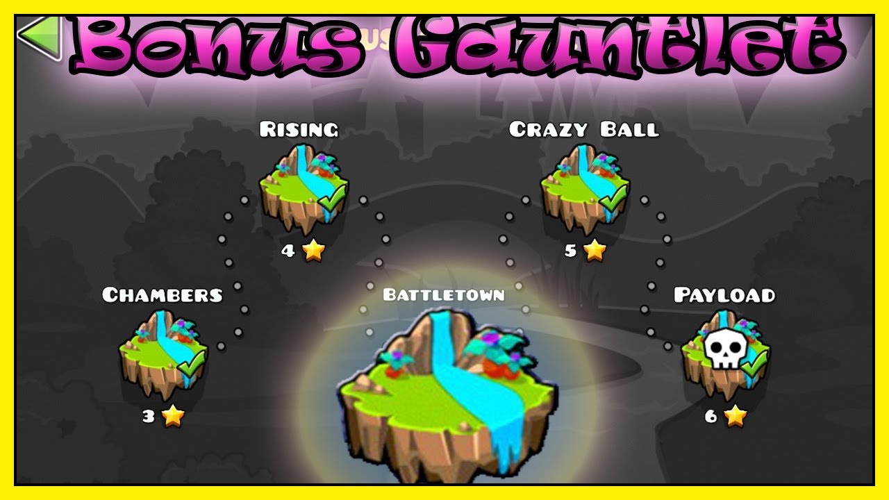 Geometry Dash | Bonus Gauntlet - YouTube