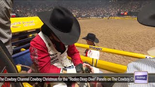 Cole Franks vs Calgary Stampede's Yippee Kibitz 85 pts | 2024 NFR Round 1