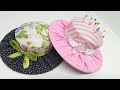 ❤️Como hacer un ALFILETERO de SOMBRERO | How to make a PINCUSHION | DIY GIFT