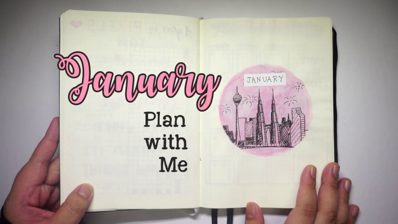 January 2018 Bullet Journal MALAYSIA | Plan with Me! video player
