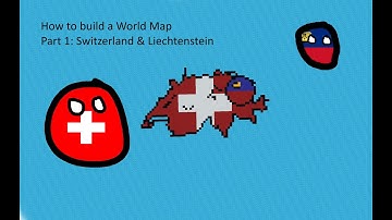 How to build Switzerland + Liechtenstein in Minecraft