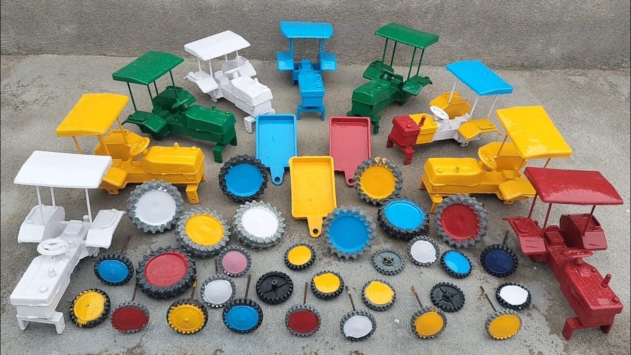 Green colour farming tractor video Sohan yt Creator 