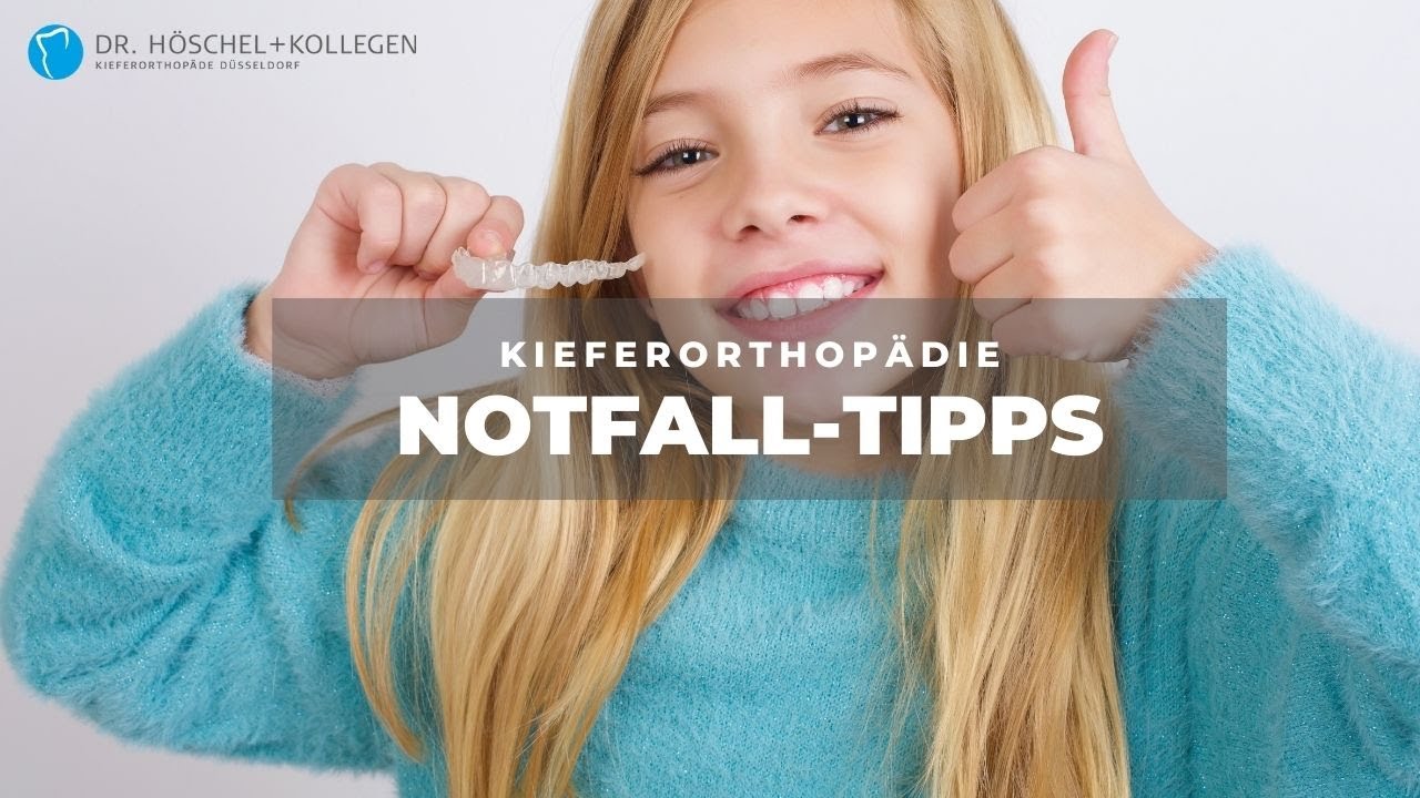 Notfalltipps in der Kieferorthopädie - Bracket ab, Draht piekst - was tun?