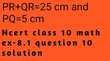 Class 10 math | chapter 8 Trigonometry | ex 8.1 Question 10 NCERT | by Manjeet Verma (Manjeet maths)