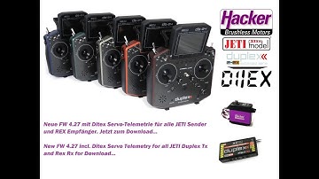 Hacker / JETI Ditex Servo-Telemetrie