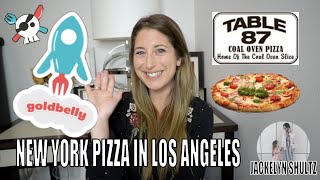 NEW YORK PIZZA IN LOS ANGELES | AS SEEN ON SHARK TANK | GOLDBELLY & TABLE 87 | JACKELYN SHULTZ