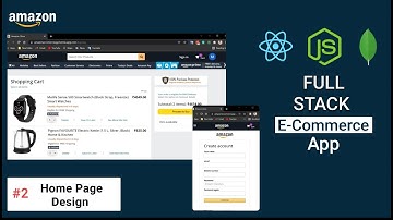 #2 Full Stack Amazon Clone Ecommerce Website Using MERN ||(React,NodeJS,Express,MongoDB)#amazonclone