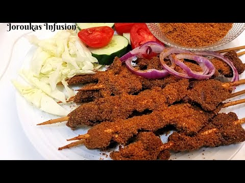 Nigerian  Suya. How to make Suya in an oven. Homemade and delicious.