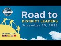 Workshop: Road to District Leaders