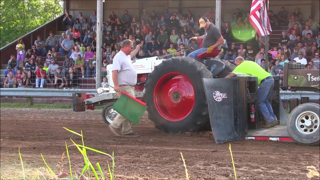 5500 Farm Tractors Central Michigan Pulling At Marion, MI June 2019