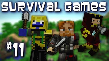 Minecraft: Survival Games w/ Sly, Nova, & Kootra Episode 11 "Diamond Fail"