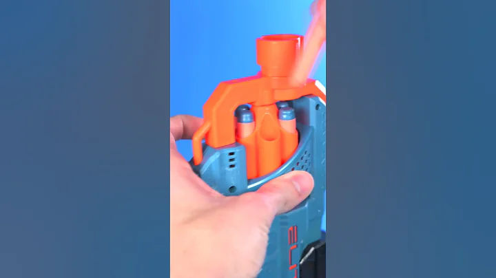 3d printed NERF gun vs real