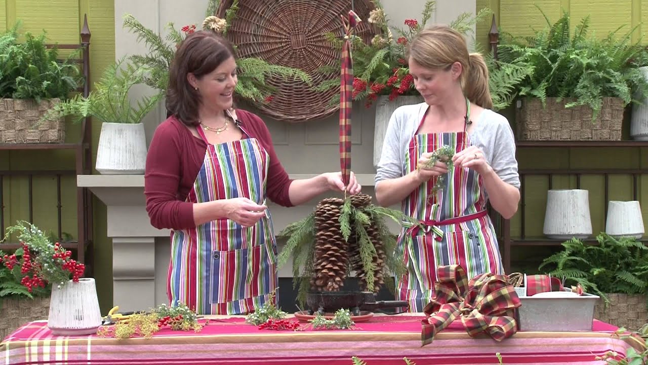 Episode 5 Diy Pine Cone Chandelier Winter Blitz Party You Episode 5 Diy Pine Cone Chandelier Winter Blitz Party