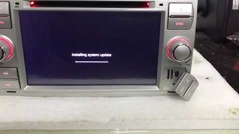 How to update system of  ISDUAR car stereo ？