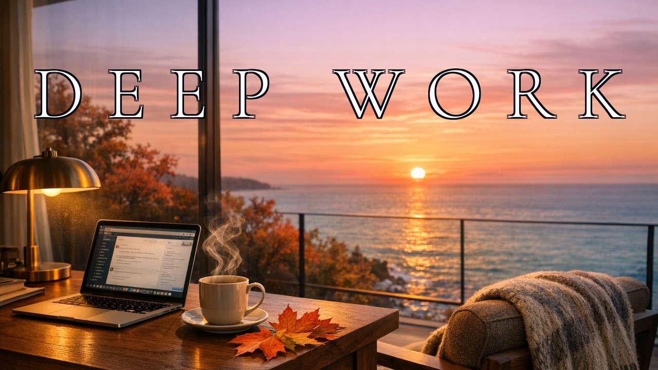 集中力を高める音楽｜Deep Work Music – Late Hours Mode for Intense