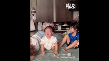 Hai bé quá là đáng yêu 🥰 | Biệt Tài Tí Hon #hanhtinhtihon