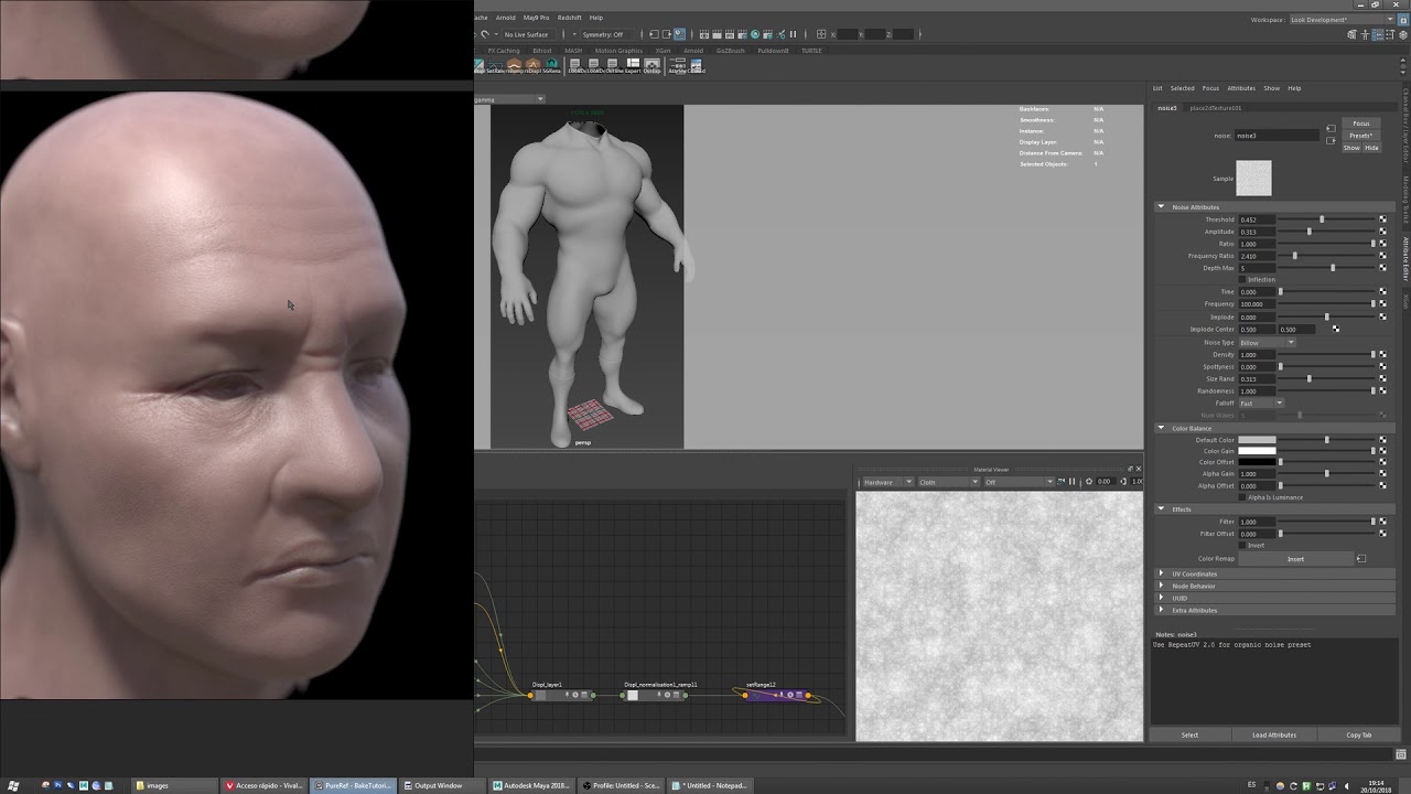 Brute-Force Texture Baking - Maya Tutorial and Scripts - YouTube