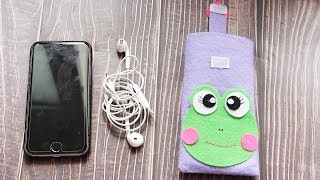 How to make phone bag at home - DIY cell phone