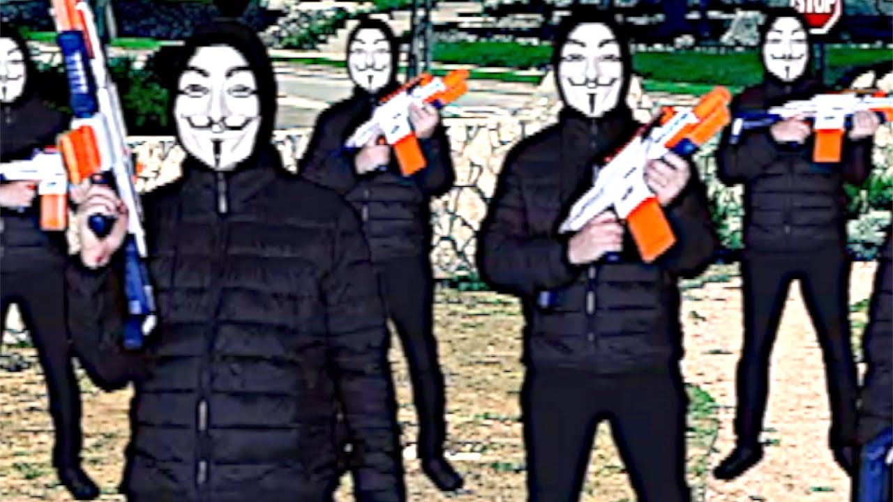Nerf Hacker Clone Army and the Nerf Patrol - YouTube