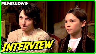 Finn Wolfhard \& Brooklynn Prince Interview for THE TURNING