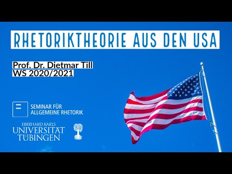 VL 12 - Rhetoriktheorie aus den USA