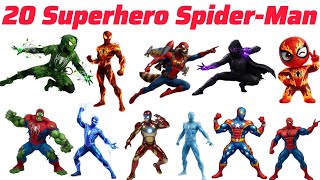 Superhero Spiderman Name स्पाइडरमैन के नाम Pre kids Picture and Sound Learning Video | Fun Learning