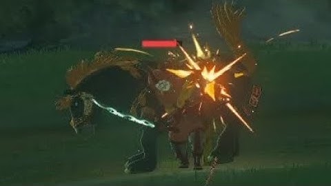 Fight Blademaster (SBR + TCR) feat. Horse Kick - Zelda BOTW Learn Combat