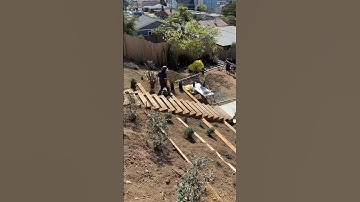 Amazing Sloped Backyard Transformation 😮