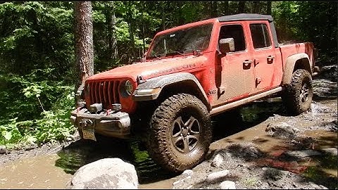 JEEP GLADIATOR OFF ROAD TEST with BSF Recovery Team