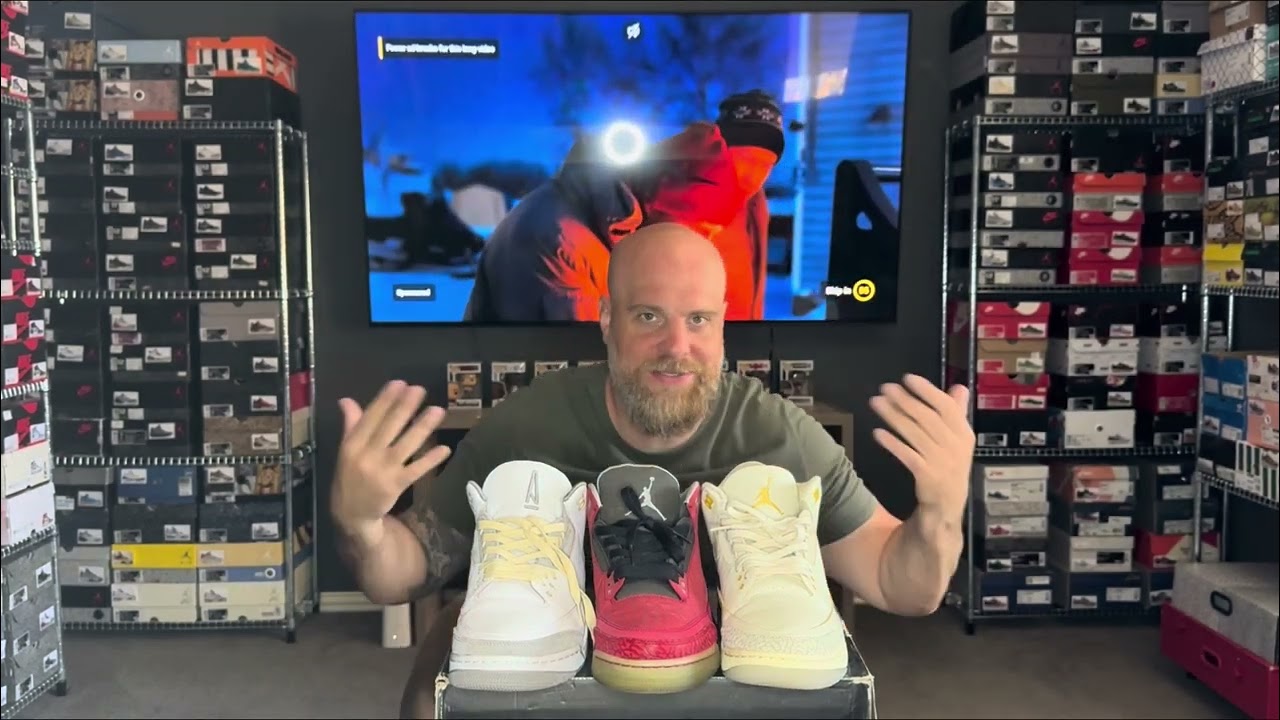 From the collection: my 3 most collectible Jordans from 1 to 4