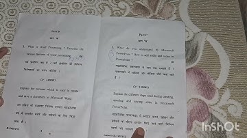 Computer application and business question paper spu mandi 2024 , question paper bcom 2nd