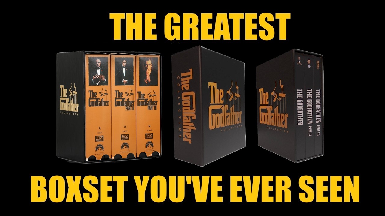 The Godfather Collection unboxing - YouTube
