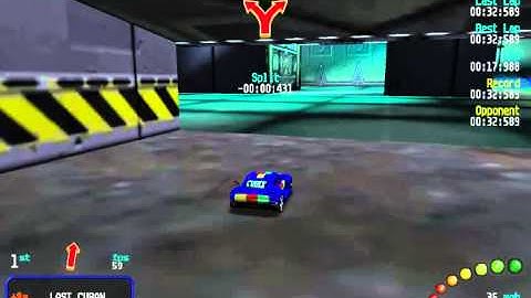 Re-Volt Custom Track R2049 Melee by Dyspro50, Time Trial Lap