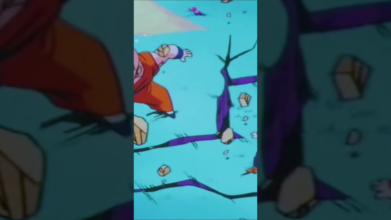 Goku vs Raccoon on Plant Namek 