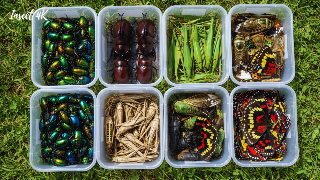 Exploring a Mini Forest Paradise 🐌🦎🦗