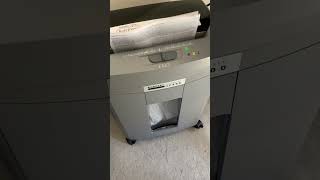 Embassy paper shredder - Sept 2020