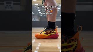 PUMA HOOPS x CHEETOS Scoot Zeros “Flamin’ Hot” On Feet & In Hand Looks - Short Review #shorts #scoot