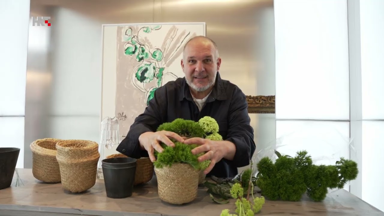 Cvijeće Saše Šekoranje: Cvijeće u košarama kao dekoracija stola | HRT