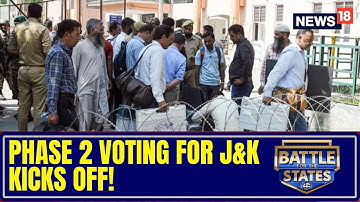 J&K Elections Phase 2 Polling Begins | Jammu And Kashmir Elections 2024 | English News | News18